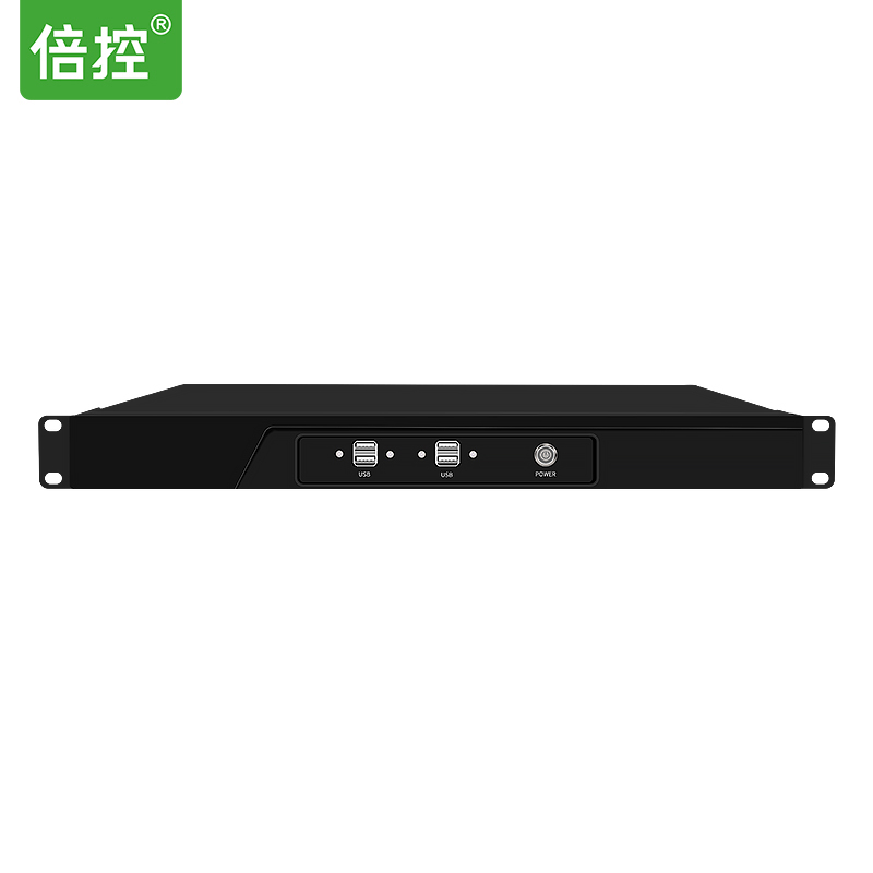 倍控 9代12代H610芯片1U工控機酷睿i3i5i7四核機房動環(huán)監(jiān)控電腦ETC服務器多串口機器機房上架式機架式多串口