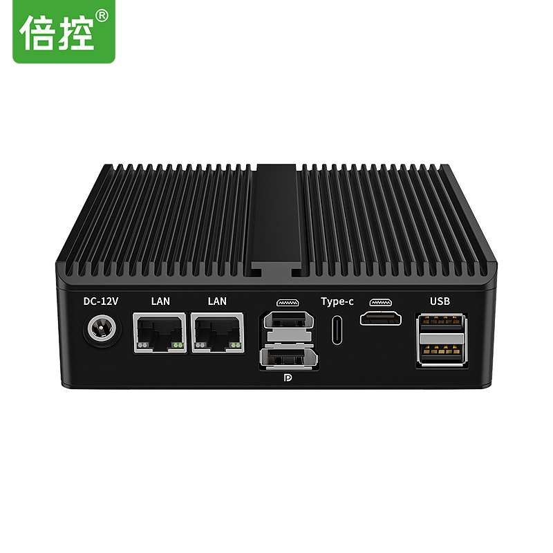 倍控N5105N4500Nano迷你主機雙網(wǎng)三顯無風(fēng)扇電腦嵌入式工控機低功耗便攜主機windows/linux/centos麒麟ubuntu BKHD-1338-12