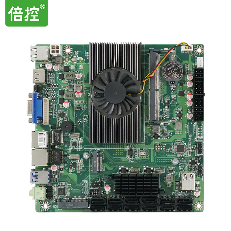 倍控N5095多盤位 NAS主板雙網(wǎng)卡12個(gè)SATA6盤位10盤位